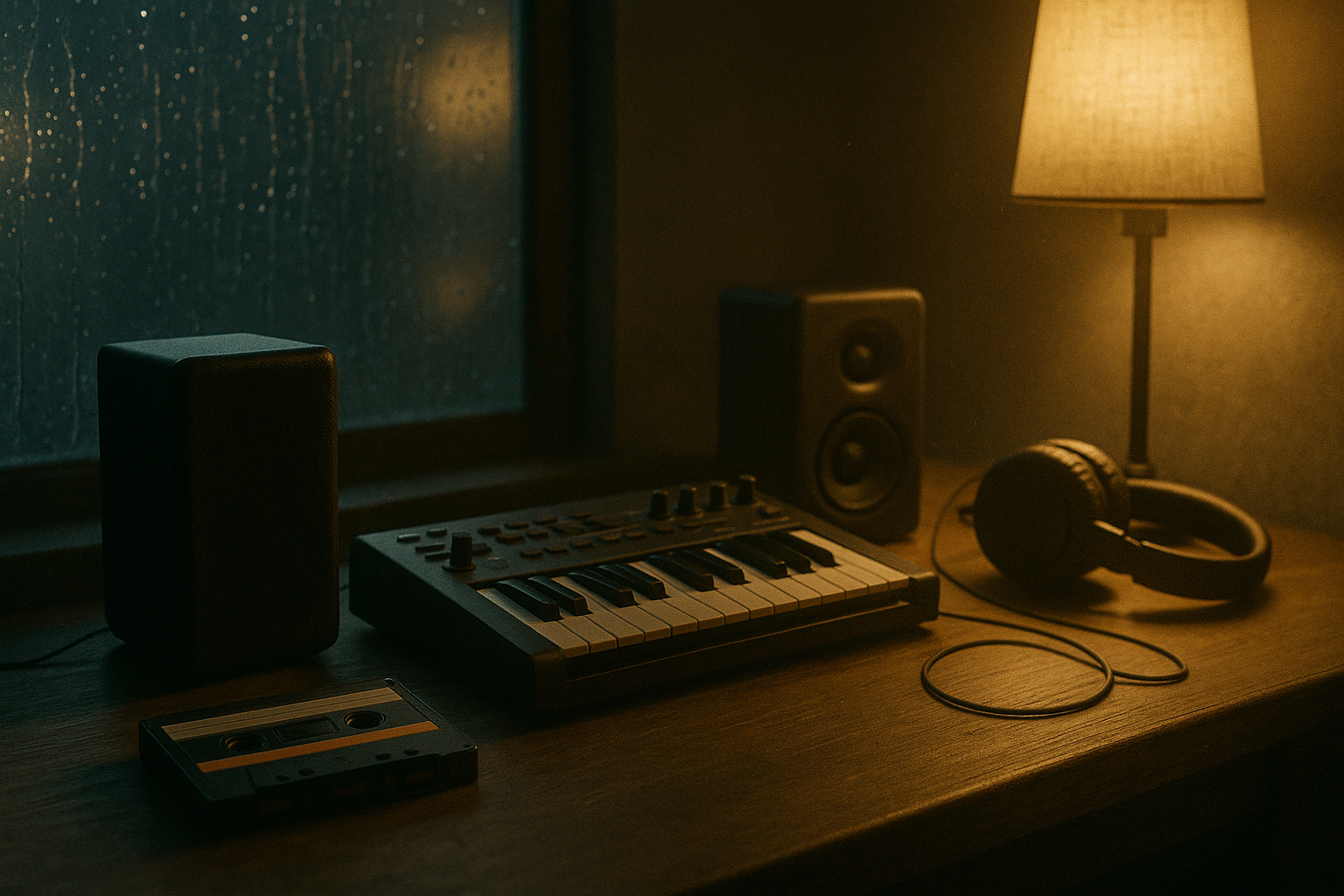 lo-fi系の音楽イメージ