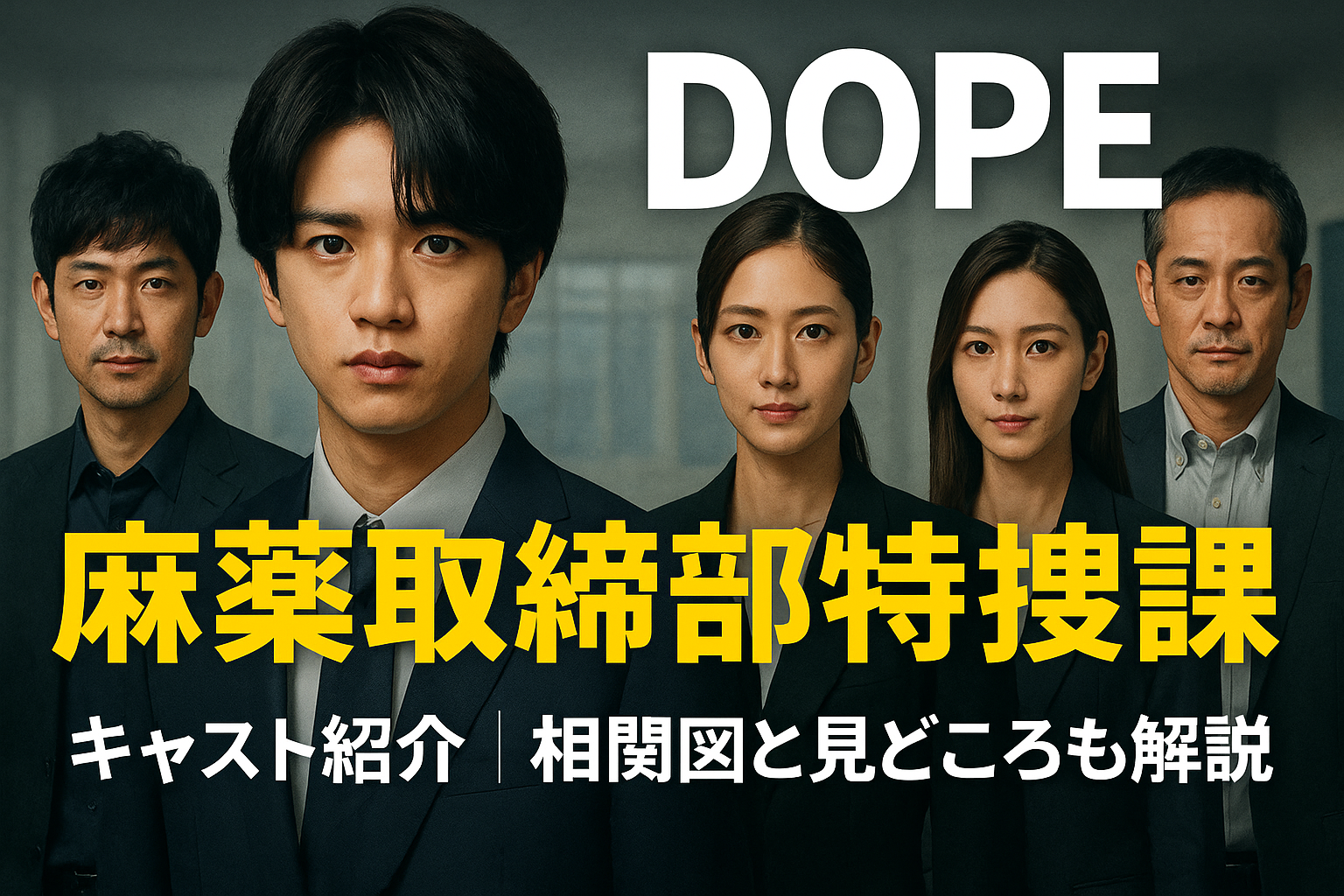 DOPEキャスト・相関図・見どころ