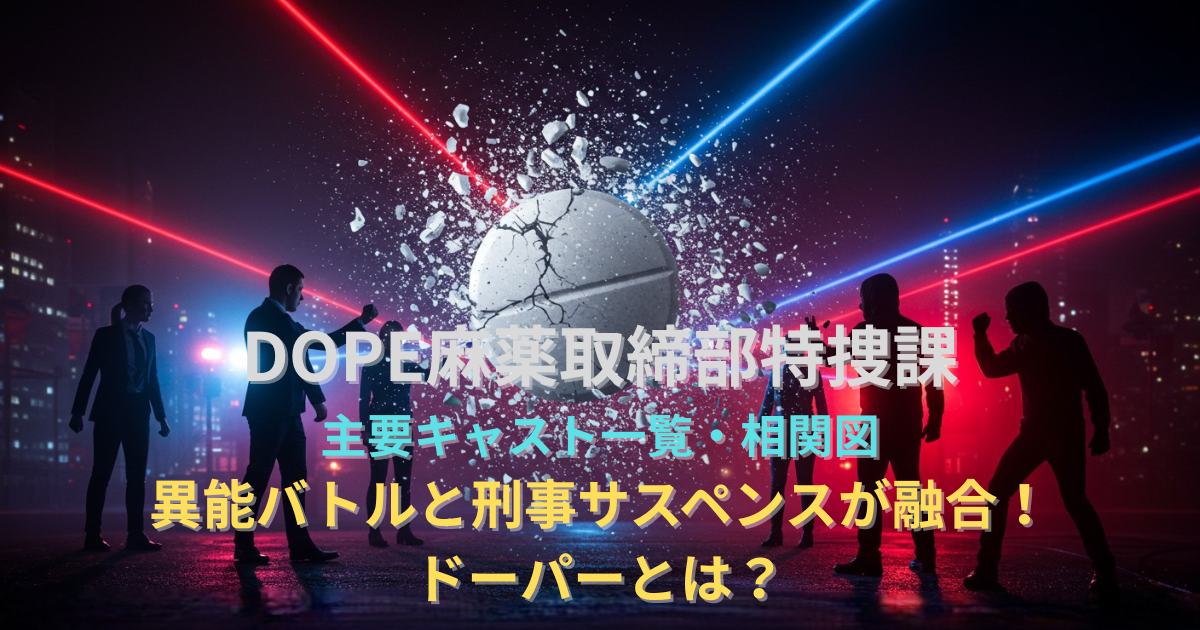 DOPEキャスト一覧・相関図