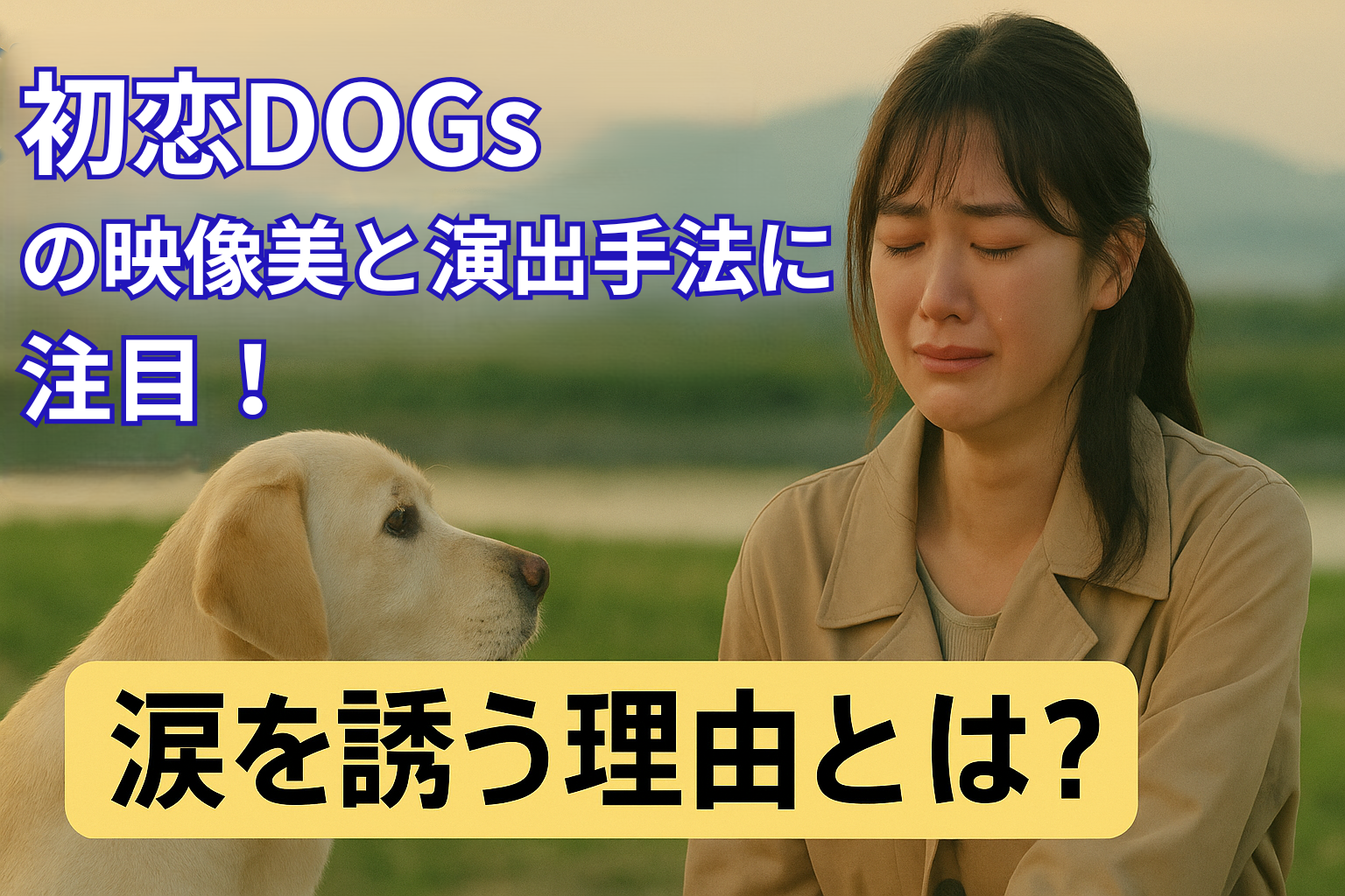 初恋DOGsの映像美と演出手法