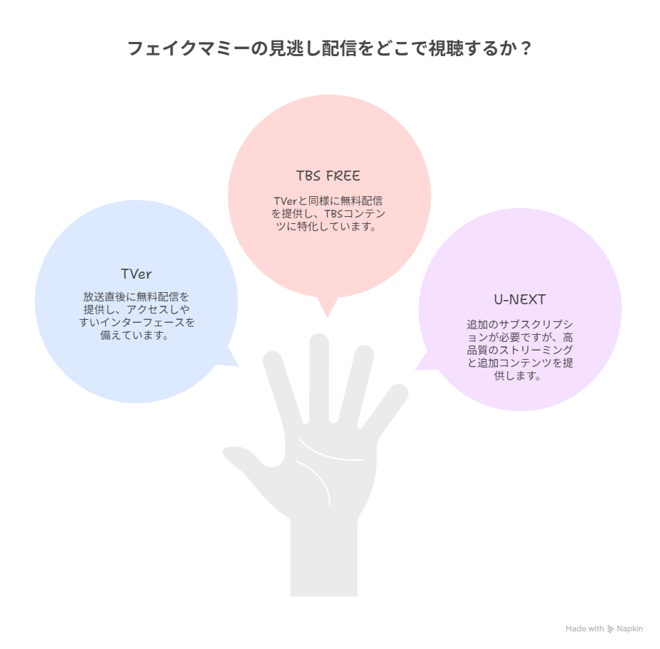 フェイクマミー見逃し配信