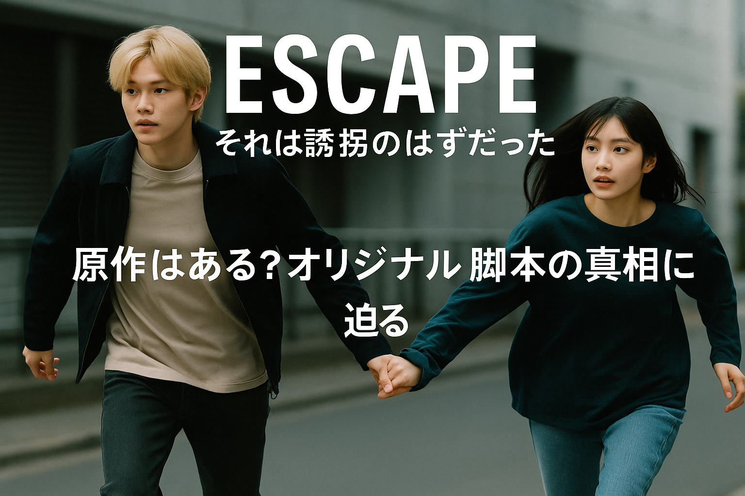 ESCAPEそれは誘拐のはずだったオリジナル脚本の魅力アイキャッチ